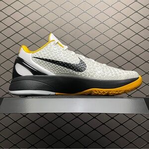 Nike White and Yellow Sneakers